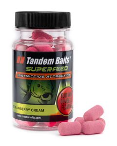 SuperFeed Fluo Mini Dumbells Floating Strawberry Cream